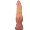 lovetoy JUST FUN FOR ADULTS Dildo Wolf 24cm Silicone Platino A Doppio, Plug Anale da Donna Dido Donne Realistico con Ventosa Pene Finto Sesso Grosso Dido Anale Uomini, Sex Toysper Accessori Coppie Donna Punto G Vagina