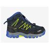 Cmp Kids Rigel Mid Trekking Shoes Wp B.Blue-Electric Junior