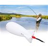 BigKing Pesca Spot Bomb, Portatile Bait Launcher PP Carp Feeder Grande Bomba Float Bait Rack Alimentatore di Pesca Buona Resistenza Aria Pesca Nido Costruzione Strumento