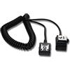 vhbw cavo TTL compatibile con Nikon D300, D200, D40, D300s, D5100, D100, D4, D3200, D3, D3X fotocamera, flash - Cavo sincro, 150cm