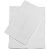 CA' D'ORO Nido d'ape Coppia Asciugamani da bagno, Asciugamani in Cotone Piquè, Set 2 Asciugamani, Viso (60 x 110 cm) + Ospite (60 x 40 cm) (BIANCO)