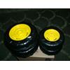 PEG PEREGO SET 4 RUOTE PER TRATTORE PEG PEREGO JOHN DEERE POWER PULL 6 VOLT