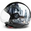 MM Independent casco jet New York - Nero Lucido