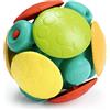 Bright Starts Wobble Bobble, Giocattolo a Forma di Palla per attività, dai 3 Mesi in su