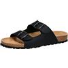 Lico Bioline Twice Vegan, Pantofole Unisex-Adulto, Nero, 45 EU