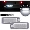 LZBBD 2pcs Luci targa LED bianco Canbus posteriore LED targa luci lampada compatibile con Fiat Ducato Peugeot Boxer Citroen Jumper 2006-2019