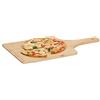Relaxdays Pala per Pizza, Set da 2 Palette Rettangolari 50x38 cm, Manico,  per Pane al Forno, Focacce, in Bambù, Naturale