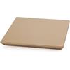METALTEX - Piano professionale da cucina Cut&Serviver 20 x 20 x 1,5 cm, colore: beige