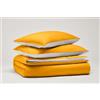 osama home PANTONE - Set Copripiumino Singolo Cotone per Piumone Letto Singolo Composto da Sacco Copri Piumino 155x200 Patella 40 cm + Federa Cuscini Letto 50x80, Parure Copripiumino per Completo Letto Singolo