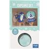 PME Set per Cupcake - Let it Snow Christmas, 24 Pezzi