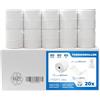 TK THERMALKING THERMALKING - Rotoli Cassa 80x80 Termica Fiscale [senza BPA] - Rotolo per stampante registratore di cassa fiscale 80mm x 80m x 12mm - Rotolini carta termica 80x80x12 - [20x]