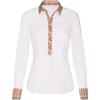 Seidensticker Donna City-bluse 1/1-lang Camicetta, Bianco (Weiß 01), 36