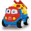 Jamara 460465 Rota Auto con Palla Morbida Scala con Rotazione a 360° e Fori Geometrici, Sfera in plastica Rotante, stimola Le capacità motorie e i Giochi fantasiosi, Colore: Rosso