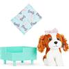 Glitter Girls - Loki - Accessori per bambole da 36 cm - Animali domestici di bambola - Peluche per cani - Animali domestici