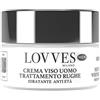 LOVVES Crema Viso Uomo Antirughe, Alta Cosmesi Naturale, Idratante, Azione Antiossidante, Energizza la Pelle e ne aumenta la Compattezza, Formato Vaso in Vetro 50 ml