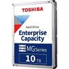Toshiba 8TB Enterprise Internal Hard Drive - MG Series 3.5' SATA HDD Mainstream server and storage, 24/7 Reliable Operation, Hyperscale and cloud storage (MG08ACA16TE)