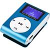 OcioDual Lettore MP3 Player Musicale Mini USB Jack 3.5mm Blu Digitale Portatile con Clip Schermo LCD per Sport Corsa