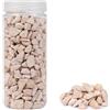 HEKU 30336-02: pietre decorative color panna, 750 g, in un barattolo richiudibile