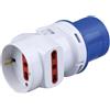 ROSI Adattatore 2P+T Schuko 10/16A + bipasso - 1878