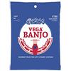 Martin - V700 VEGA BANJO STRINGS LIGHT NICKEL WOUND, 5 corde