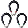 BBB Set di Chiavi a Raggi Unisex Protune 3,2 mm/3,3 mm/3,5 mm 0,3 cm/0,3 cm/0,3 cm, Strumento di Riparazione Bici a Raggi, Nero, Multiplo Regno Unito