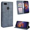 Jielangxin Cover per Motorola Moto E6 Play,Custodia in Pelle Custodia per Motorola Moto E6 Play XT2029-1 XT2029-2 Custodia Case Cover Blue