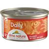 Almo Nature Daily per Gatto in Dadini da 85 g Gusto Manzo