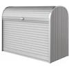 Biohort Baule da esterno a serrande impermeabile biohort storemax 160 in acciaio zincato argento metallizzato 1200 lt 163x78x120 cm - cod. 72010