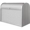 Biohort Baule da esterno a serrande impermeabile biohort storemax 190 in acciaio zincato argento metallizzato 2080 lt 190x97x136 cm - cod. 72020