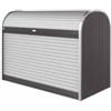 Biohort Baule da esterno a serrande impermeabile biohort storemax 190 in acciaio zincato grigio scuro metallizzato 2080 lt 190x97x136 cm - cod. 73020