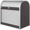 Biohort Baule da esterno a serrande impermeabile biohort storemax 120 in acciaio zincato grigio scuro metallizzato 740 lt 117x73x109 cm - cod. 73060