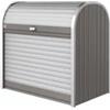 Biohort Baule da esterno a serrande impermeabile biohort storemax 120 in acciaio zincato grigio quarzo metallizzato 740 lt 117x73x109 cm - cod. 70060