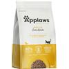 Applaws Alimenti completi per gatti adulti secchi e senza cereali di Applaws, sapore di pollo naturale - sacchetto richiudibile da 2 kg