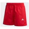 Adidas Junior Yb Bos Shorts Boxer Mare Rosso Junior Bimbo