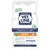 Vet Line Secco Monoproteico Cane Adult Pesce - 3 Kg Croccantini per cani