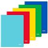 Favorit cf.5 Quaderni A4, Copertina Monocolore, Rigatura Quadretti 5mm, Carta 80g/Mq, rosso, giallo, blu, verde, turchese