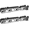 ZEALfix 2 x fanale posteriore trasparente LED per F-ord Transit Mk6 MK7 2000-2014, codice OE 6C11-13N004-AB, 1681537