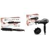 Bellissima Imetec Magic Style Brush P2 30 Spazzola Riscaldata, Capelli Liscio Effetto Naturale/Mosso Sostenuto & Bellissima Imetec P3 3400 Asciugacapelli con Motore AC professionale