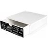 Lupia Contenitore Porta Capsule e Cialde caff蠃assetto ORGANIZER White BLACKBOARD COFFEE 33x33 cm in legno