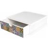 Lupia Contenitore Porta Capsule e Cialde caff蠃assetto ORGANIZER White TILES 33x33 cm in legno