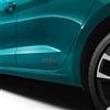 Audi 83F0643171RR - Pellicola decorativa ad anelli, con logo, colore: grigio platino opaco