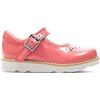 Clarks Crown Jump T, Mocassini, Bambine e ragazze, Blu (Coral Patent Leather -), 20 EU