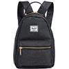 Herschel Nova Mini, Zaino Piccolo Donna, Nero, Taglia unica