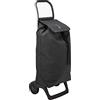 VOUNOT Carrello Spesa Pieghevole in Alluminio, Carrello Portaspesa 6 Ruote  con Borsa Termico, 50 L, Nero : : Giardino e giardinaggio