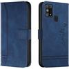Lihondar Cover per Samsung Galaxy M31 /M21S, Custodia Samsung M31 /M21S Portafoglio, Flip Libro Wallet Case Antiurto Custodia in Pelle PU Premium, Slot per Schede, con Magnetica a Scatto (Blu)