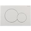 Geberit Sigma01 bianco alpino 115.770.11.5 Dual flush piastra per UP300,