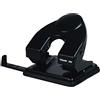 Esselte D25 - Perforatore, 2 fori, 25 fogli, Nero