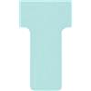 NOBO Schede a T dim 1 100pz - Azzurro - 2001006