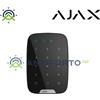 Ajax 38252 Keypad Plus tastiera touch wireless che supporta carte e portachiavicontactless Colore black- Ajax