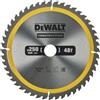 DEWALT DT1957-QZ Lame Per Edilizia Per Macchine Stazionarie - Lama Circolare 250x30mm 48 denti Stazionaria